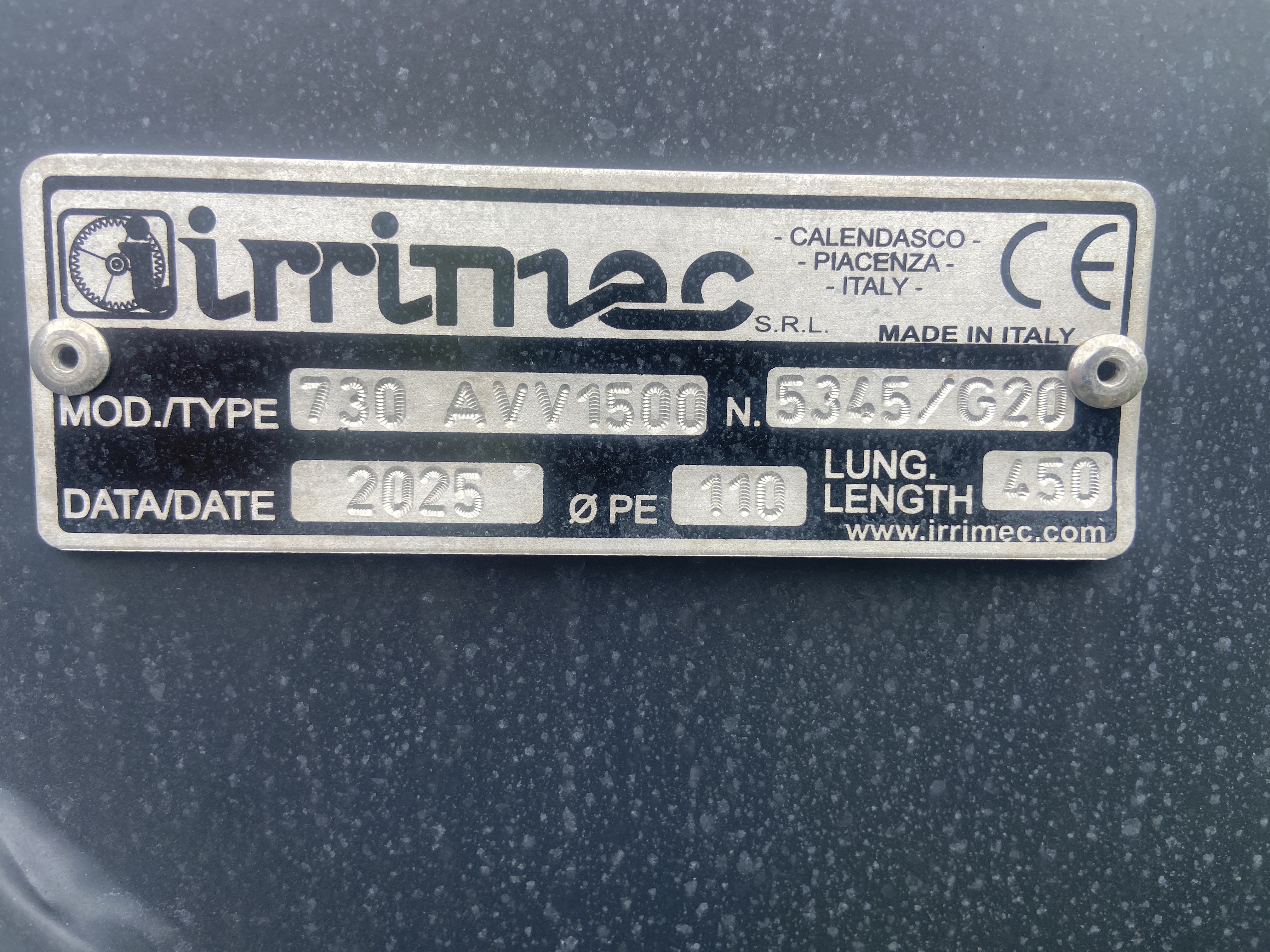 Irrimec Elite 730/450