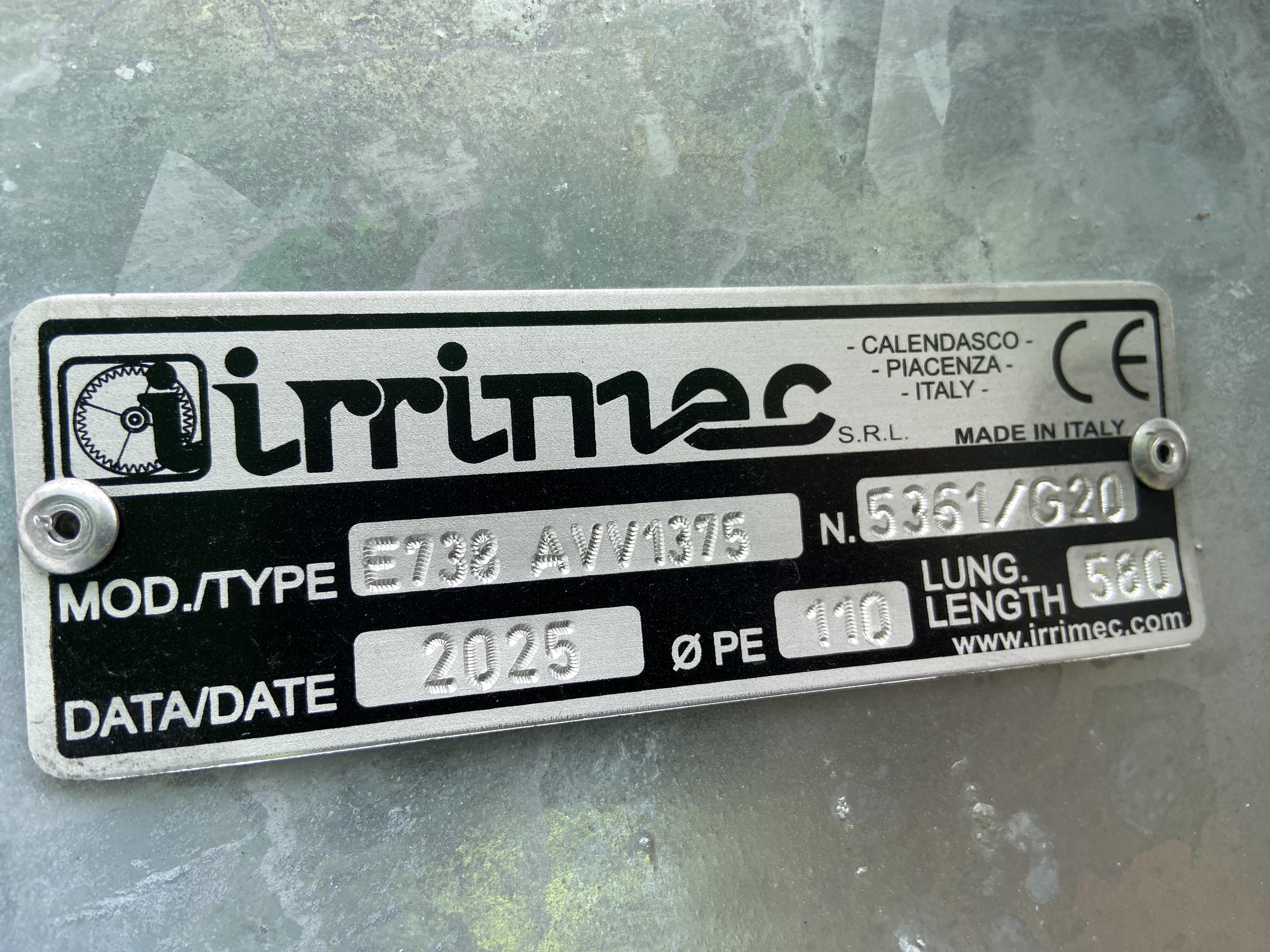 Irrimec Elite 735/580