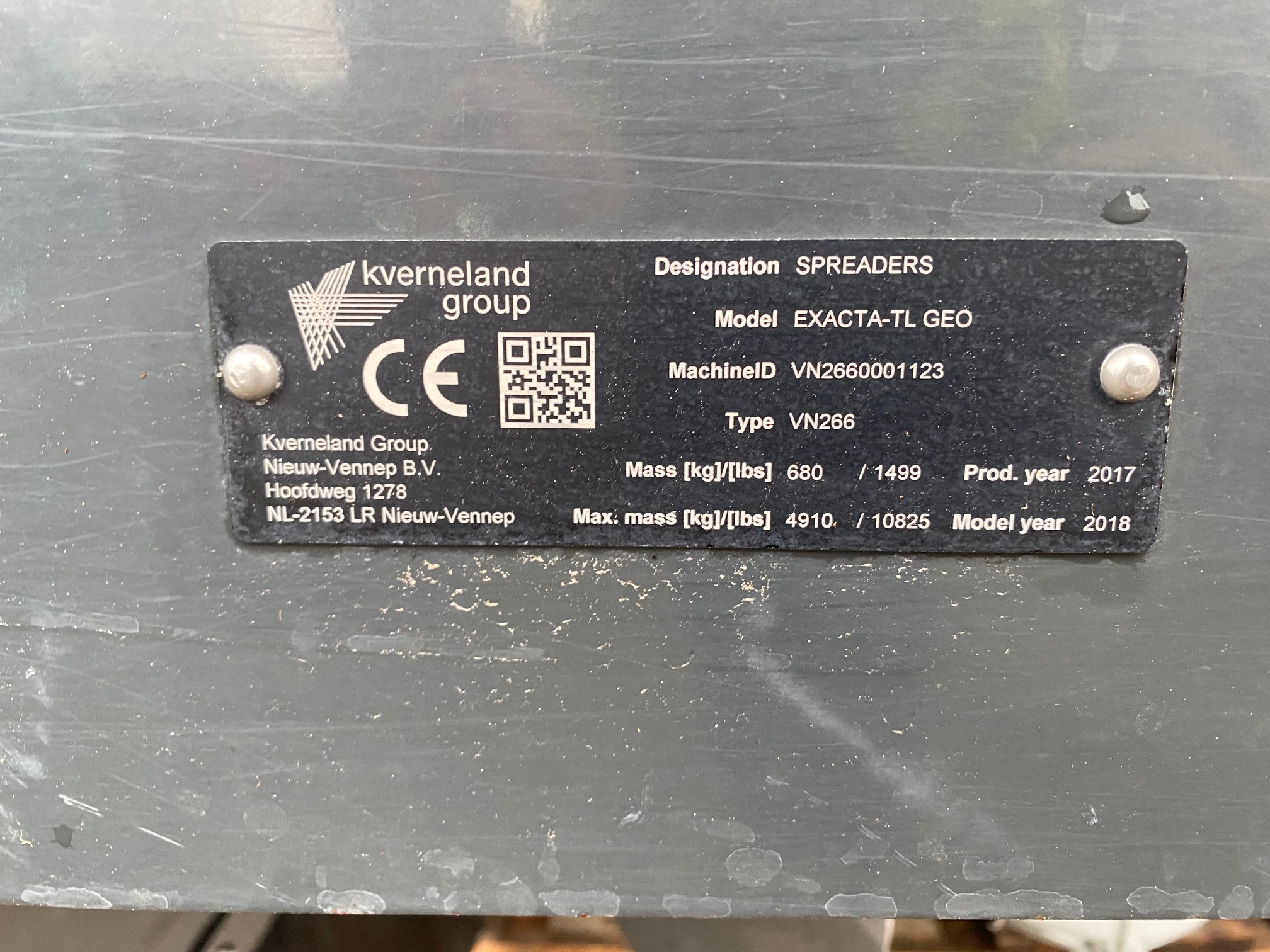 Kverneland Geospread