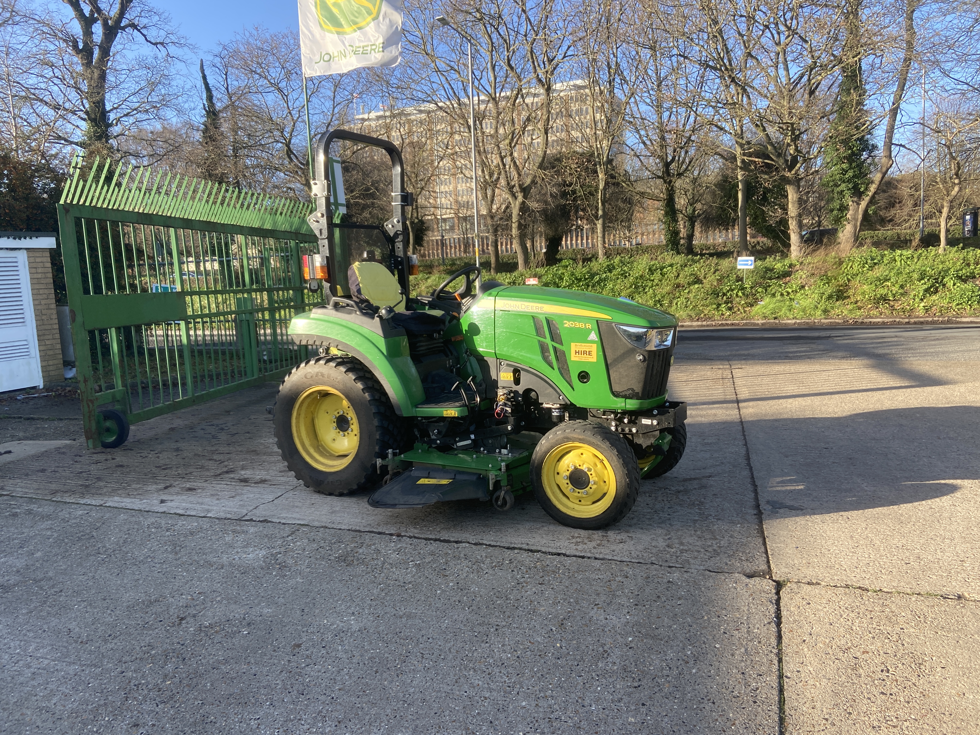 John Deere 2038r Rop 60d