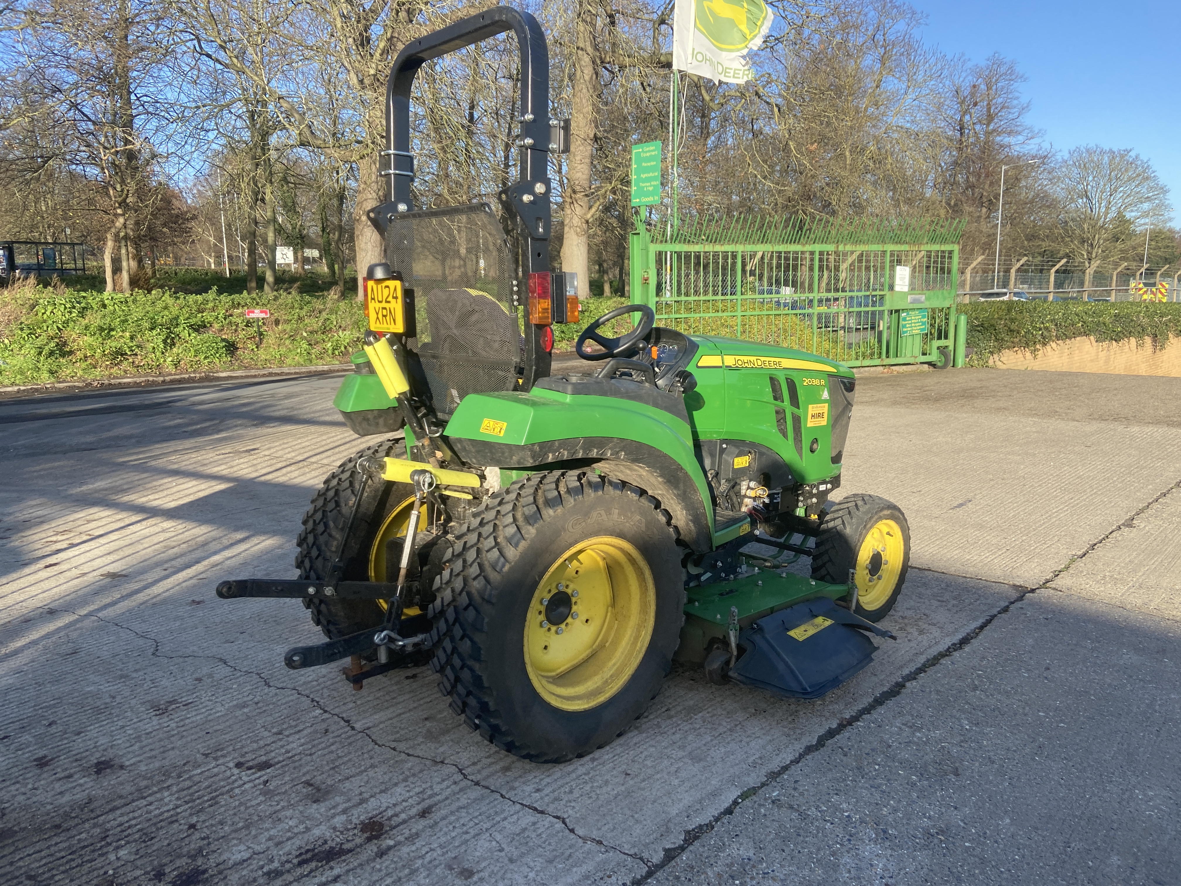 John Deere 2038r Rop 60d