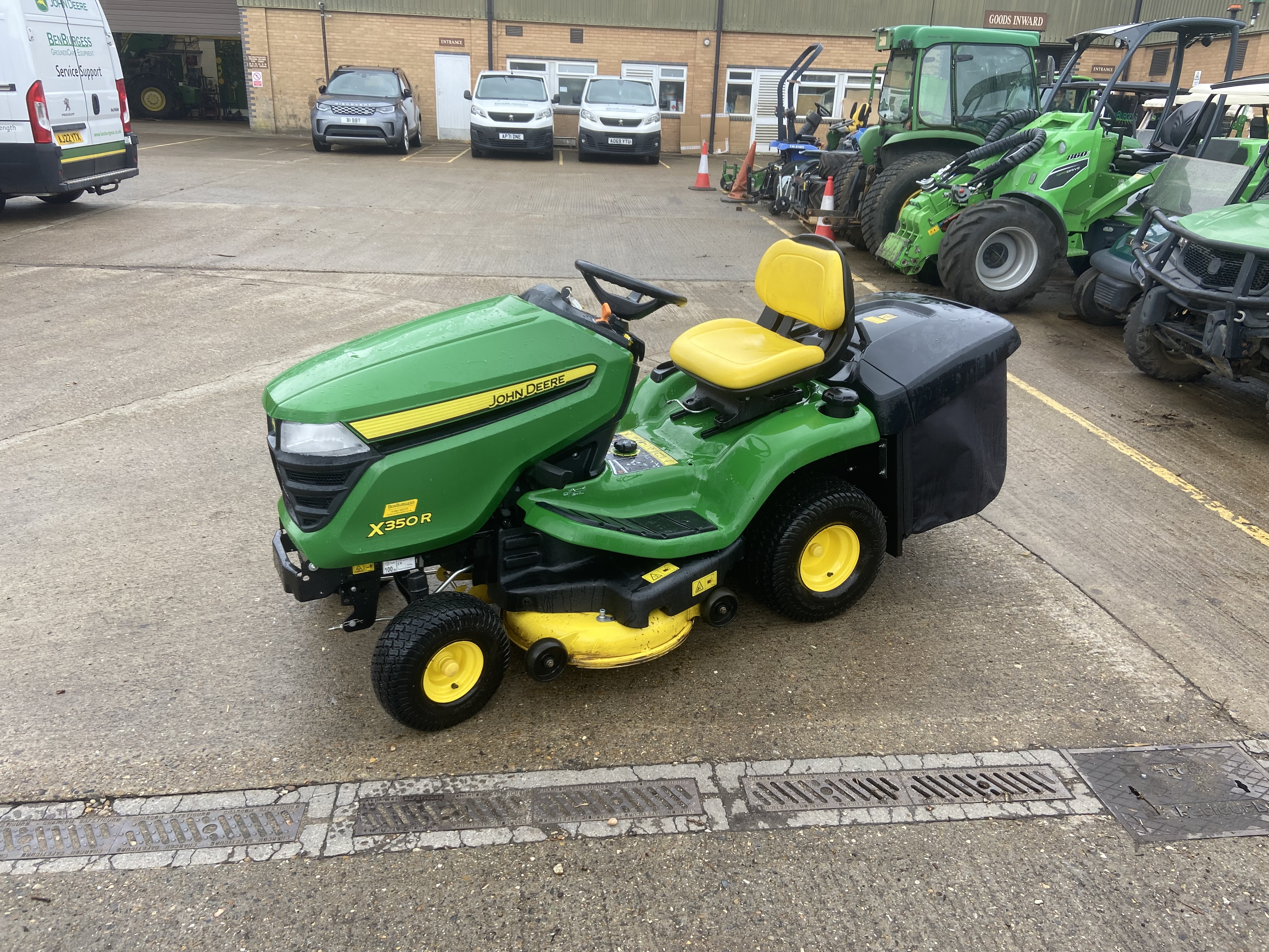 John Deere X350r